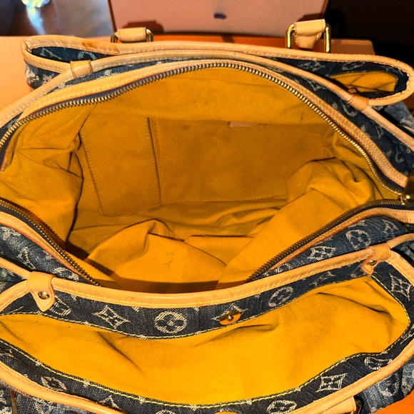 Denim Louis Vuitton Pre-Owned 2006 Cabas Raye GM tote bag - Picture 17 of 17